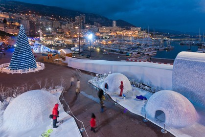 Monaco, exposition de Bertrand Bodin Délices de gel
