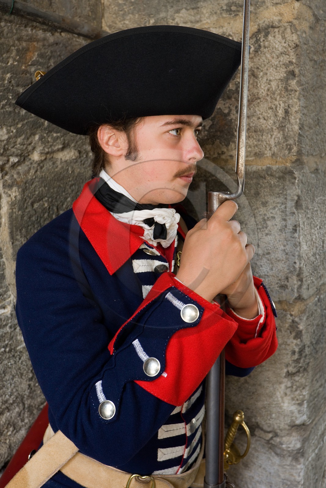 Briançon, l'association Les regiments du passé reconstituent la vie civile et militaire