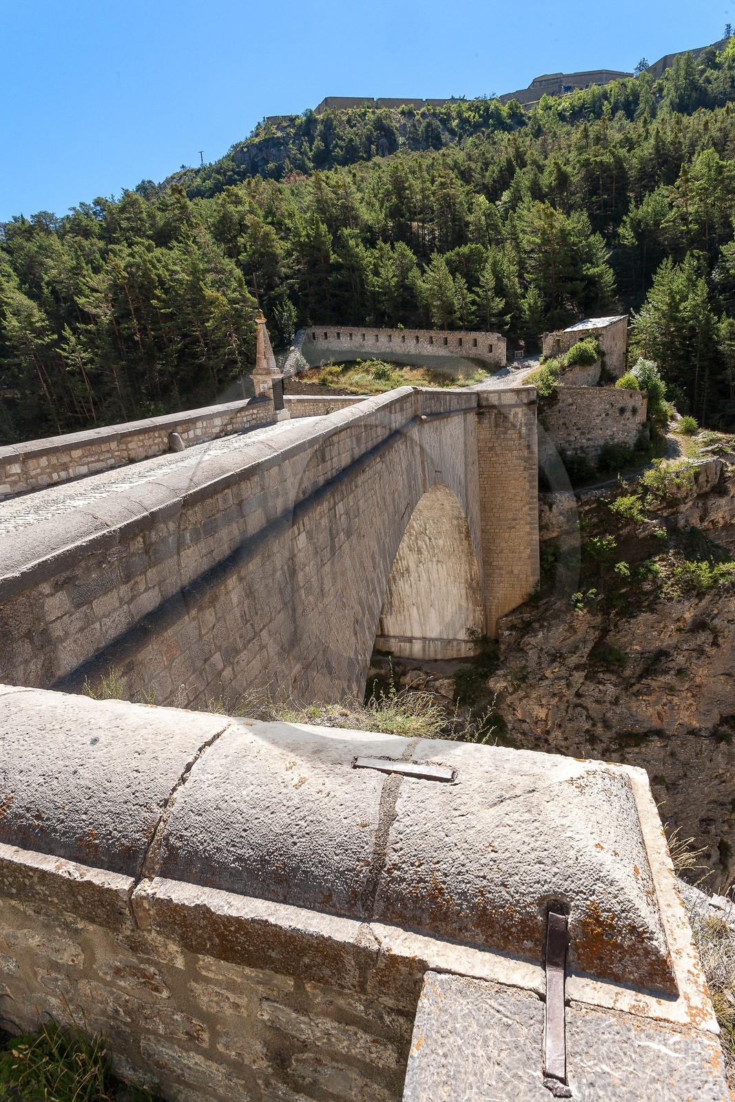 Briançon, cité Vauban, le Pont d'Asfeld