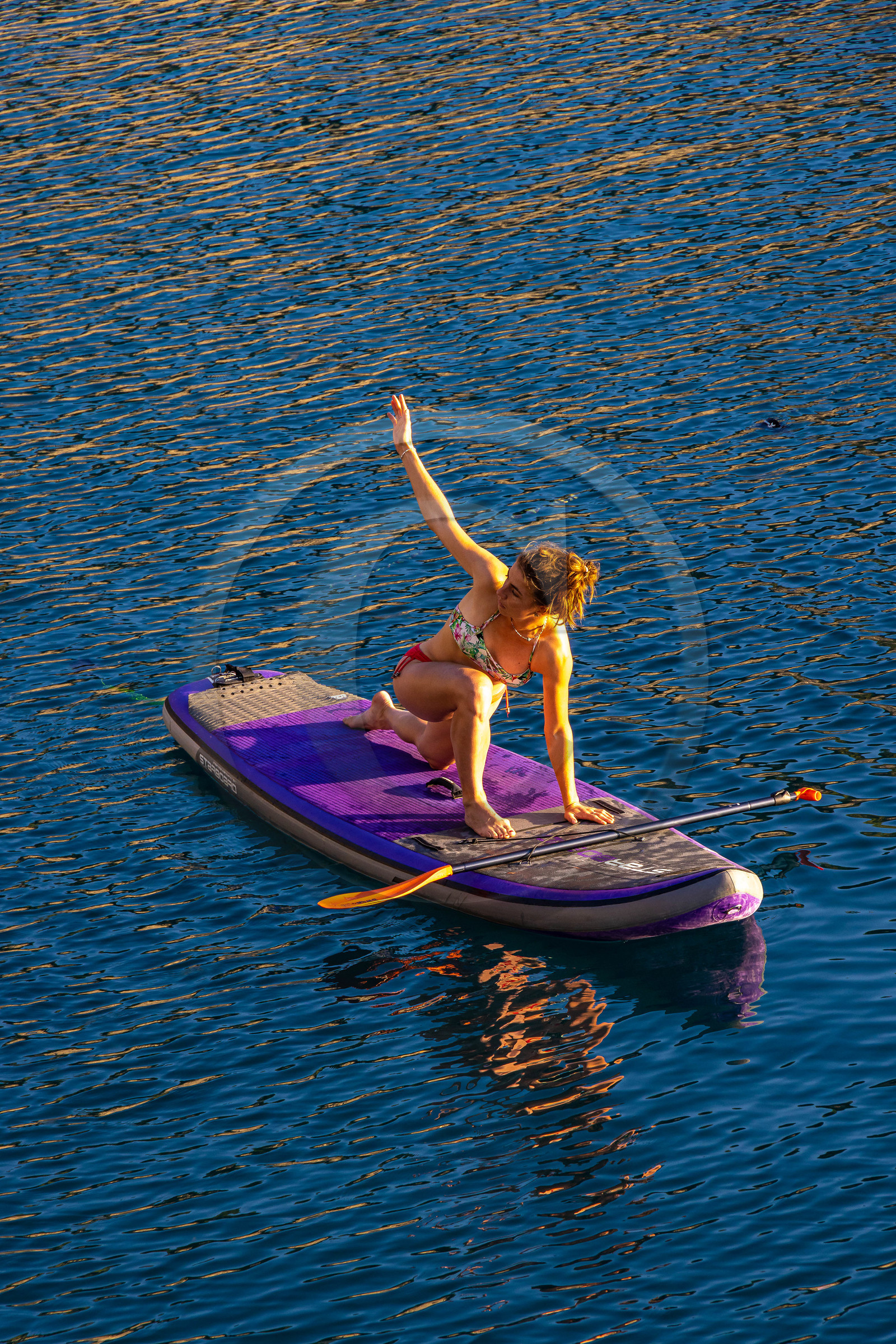 Yoga sur paddle, Serre-Ponçon Aloha