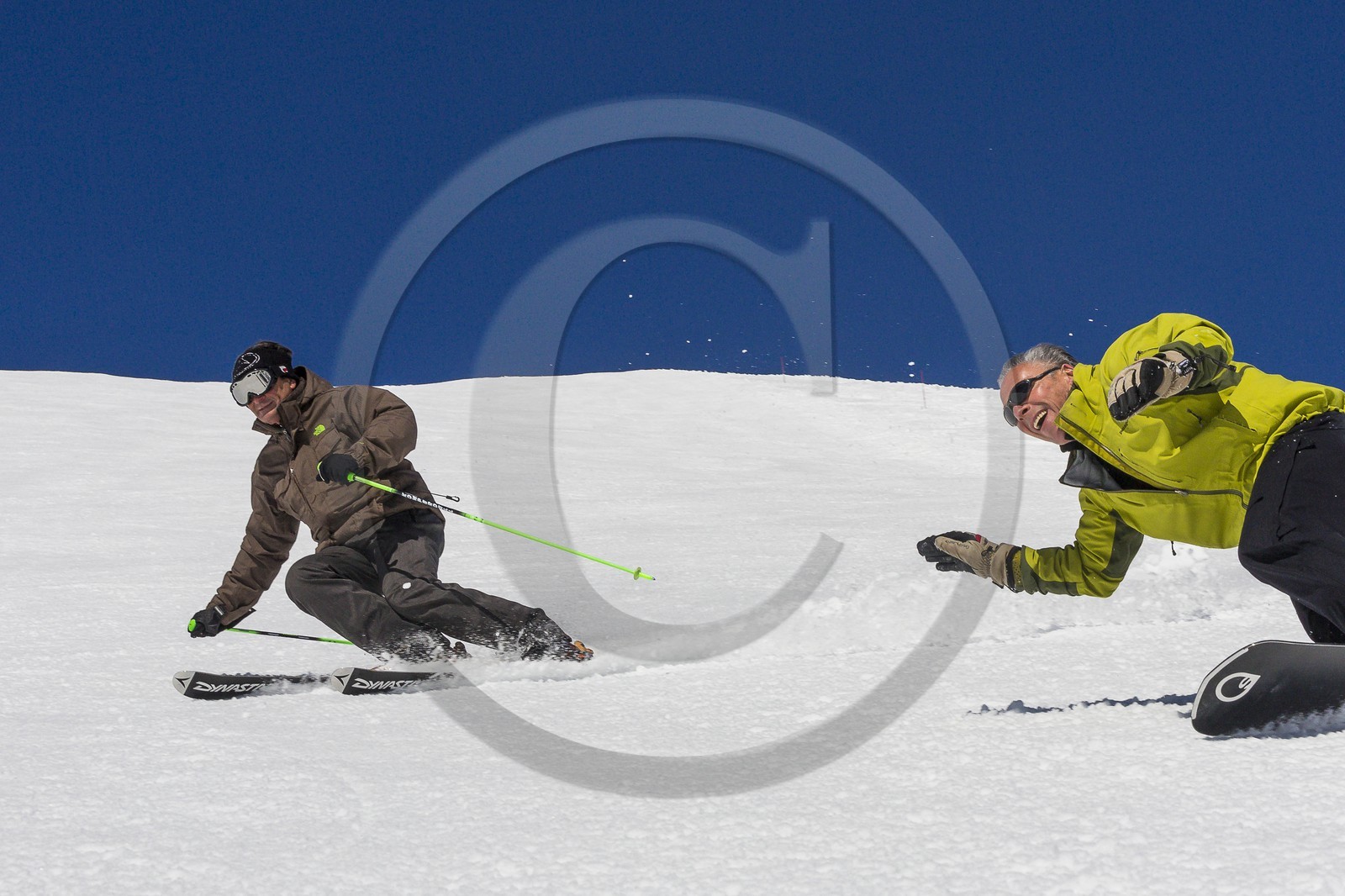 Station de ski d'Orcières 1850, ski et snowboard sur pistes