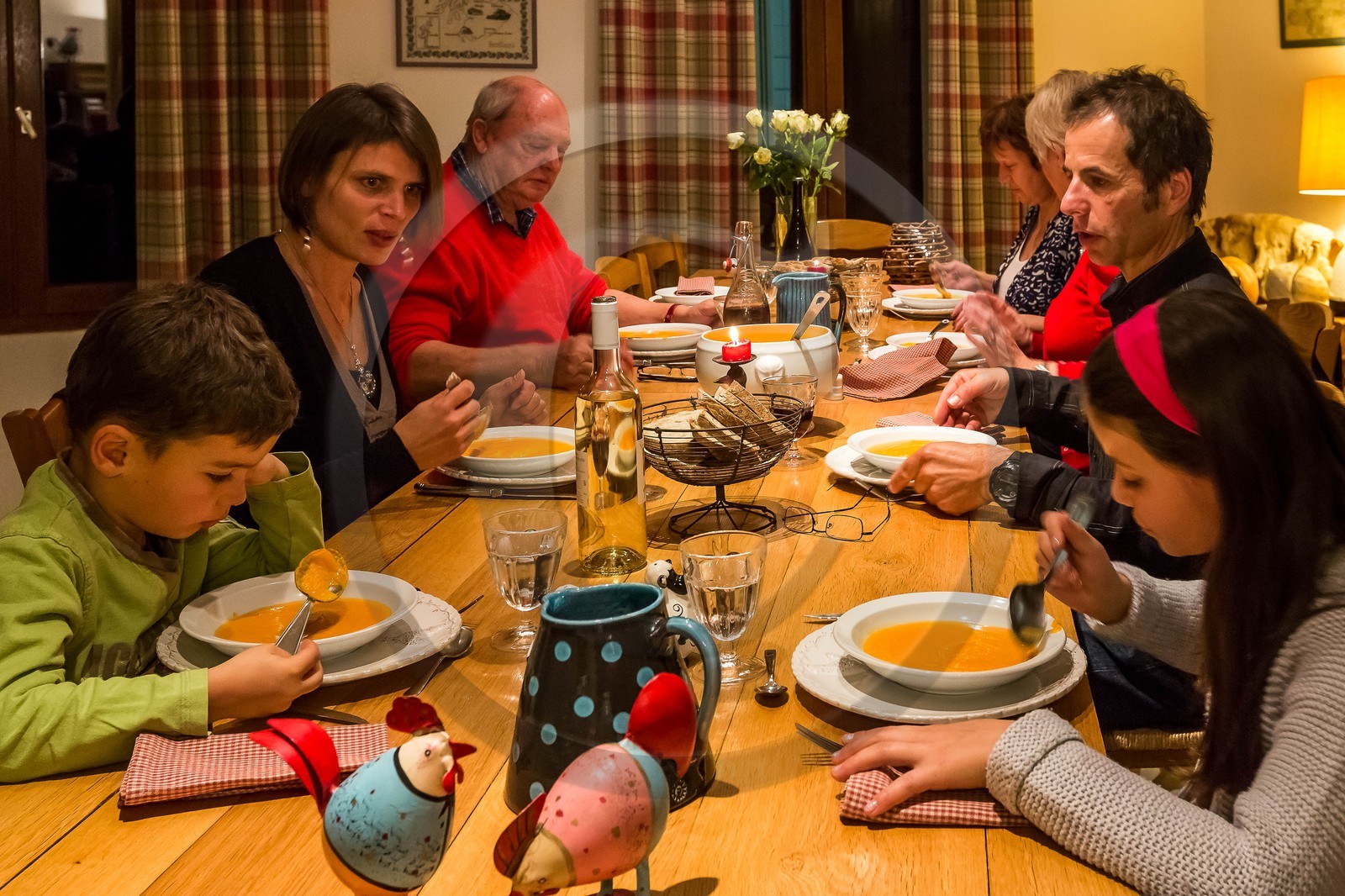Saint-Bonnet-en-Champsaur, Chambres et table d'hôtes La Combe Fleurie