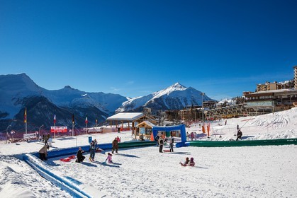 Station de ski d'Orcières 1850, piste de luge