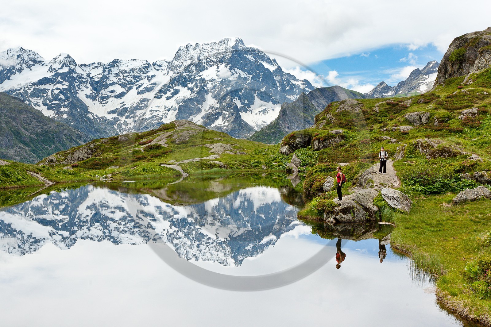Randonnée pédestre au lac du Lauzon