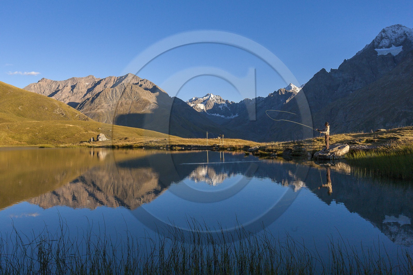 Pêche à la mouche au Lac du Pontet et la Meije