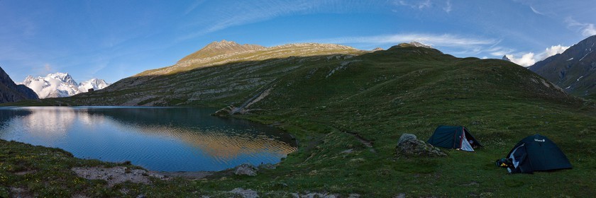 Bivouac au lac du Goléon