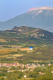 La Bâtie Neuve, vol en montgolfière