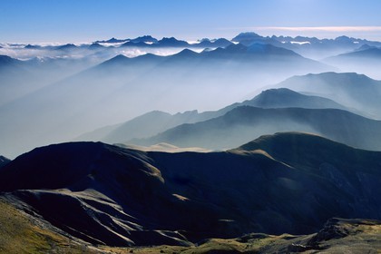 Du sommet du Mont Mounier (altitude 2817)