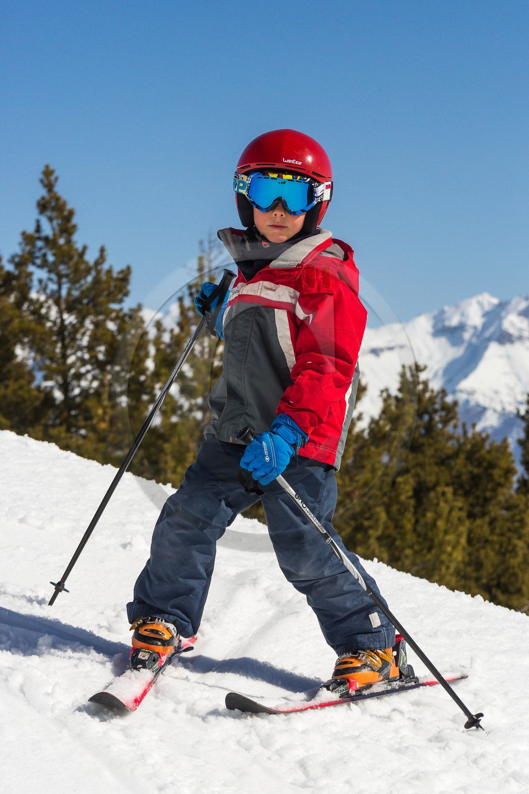 vallée du Champsaur, station de ski de Laye-en-Champsaur
