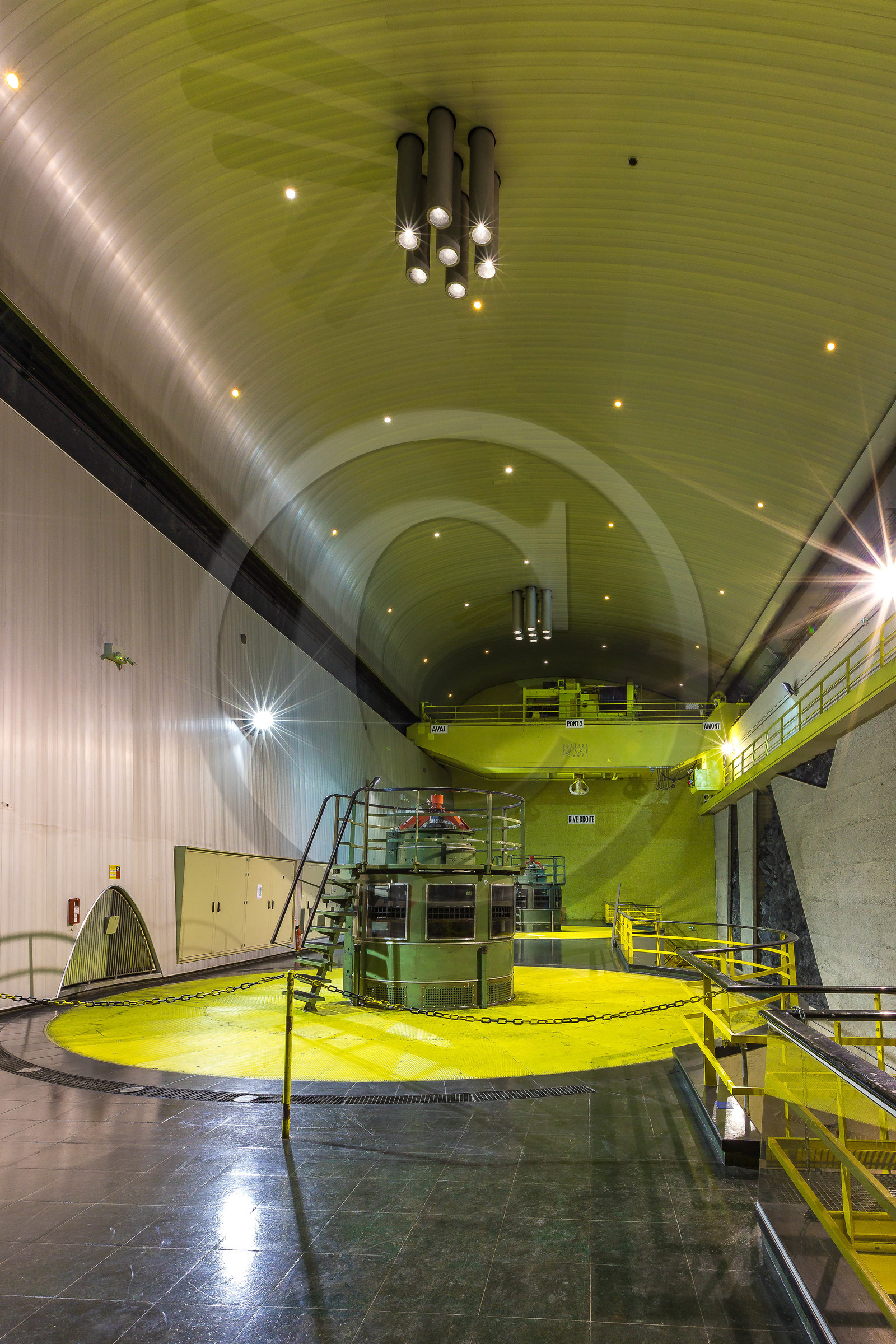 Barrage de Serre-Ponçon, usine hydroélectrique EDF