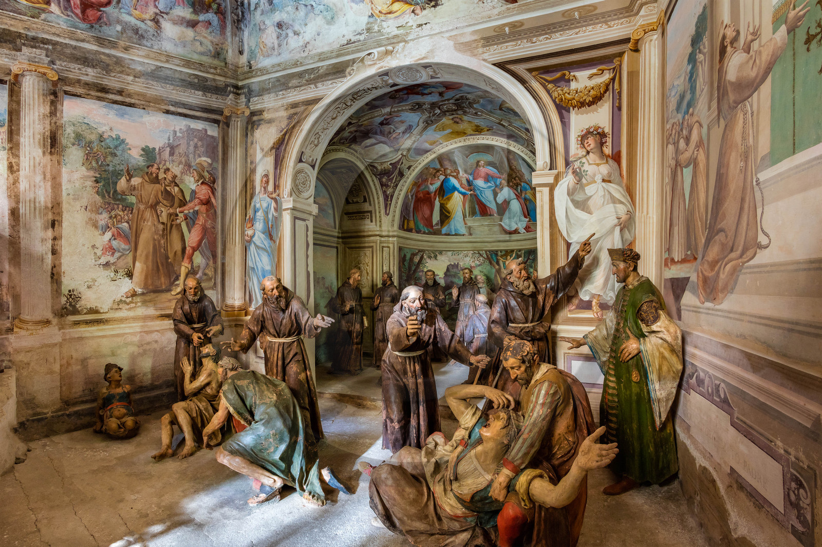 Orta San Giulio, sanctuaire du Mont sacré d'Orta