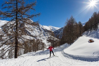 Crévoux, ski de fond