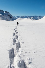 Serre-Chevalier, Snow drawings, une œuvre de l'artiste Sonja Hinrichsen