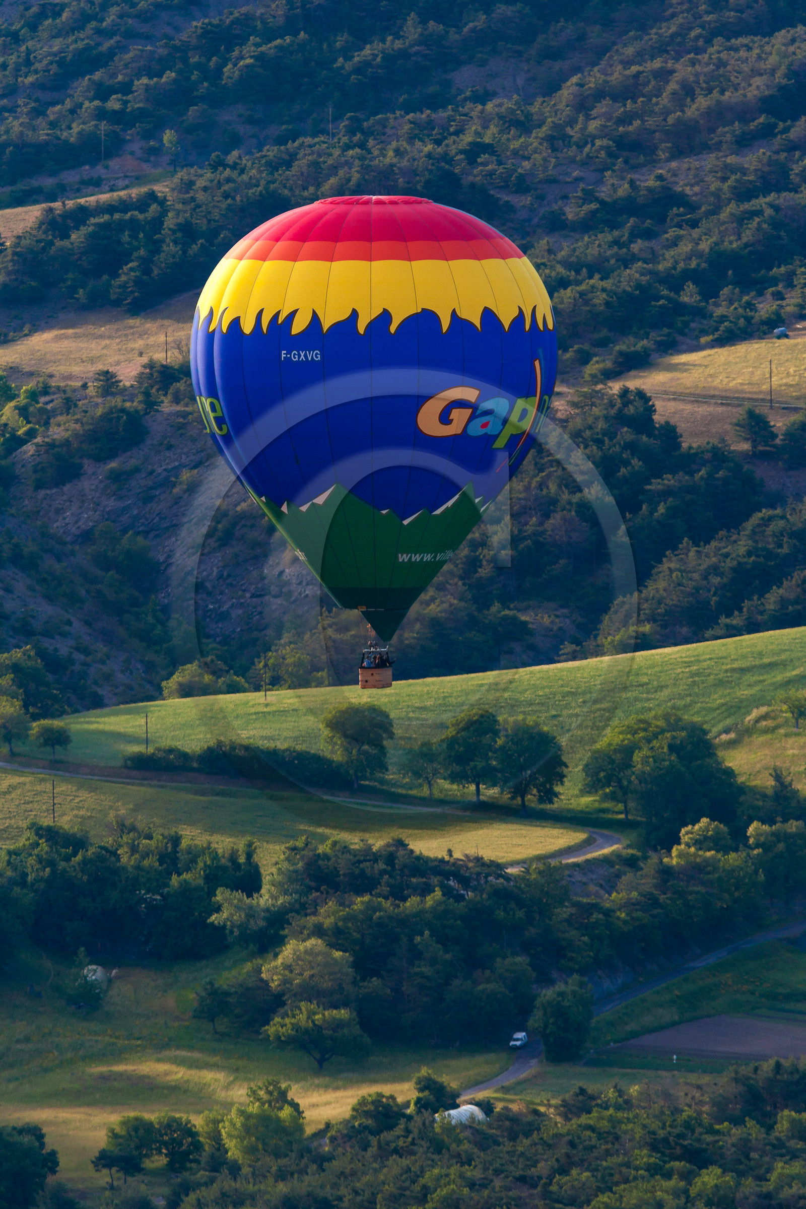 Gap-Tallard vol en montgolfière