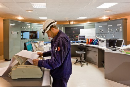 Barrage de Serre-Ponçon, usine hydroélectrique EDF