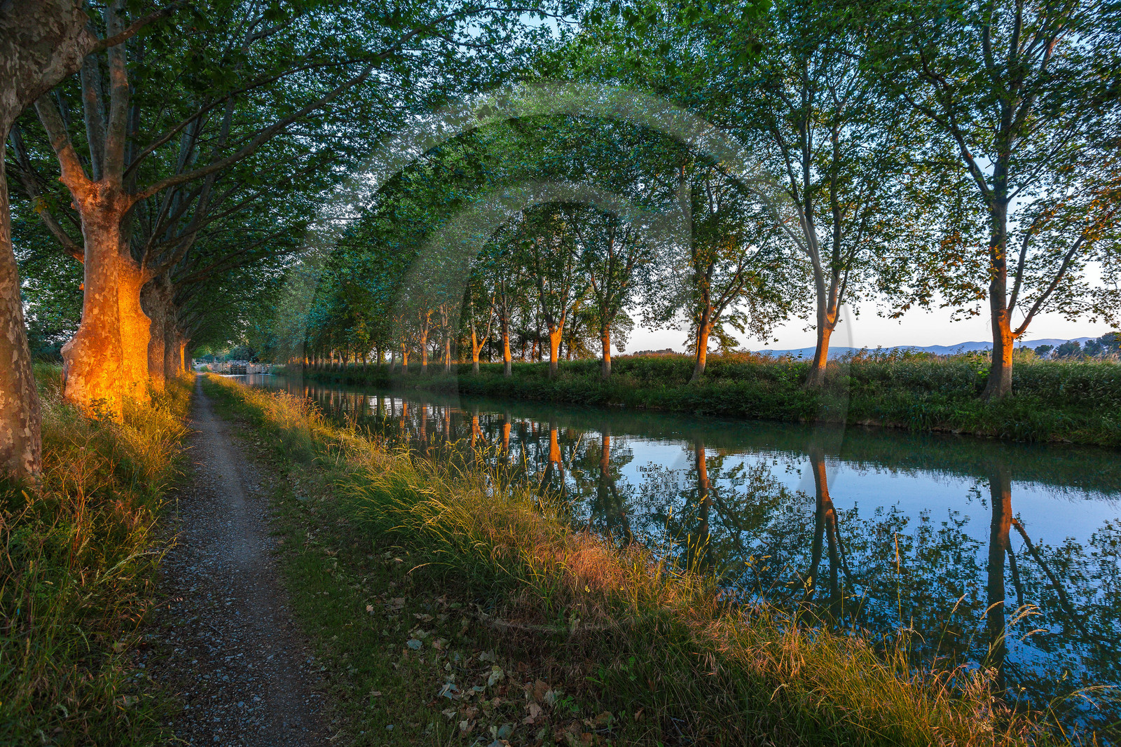 Canal du Midi, inscrit au Patrimoine mondial de l'UNESCO