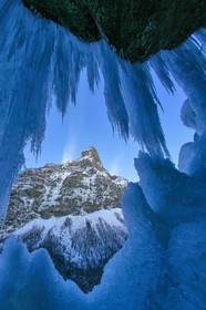 Vallée de Freissinières, Cascades de glace et La Tête de Gramuzat