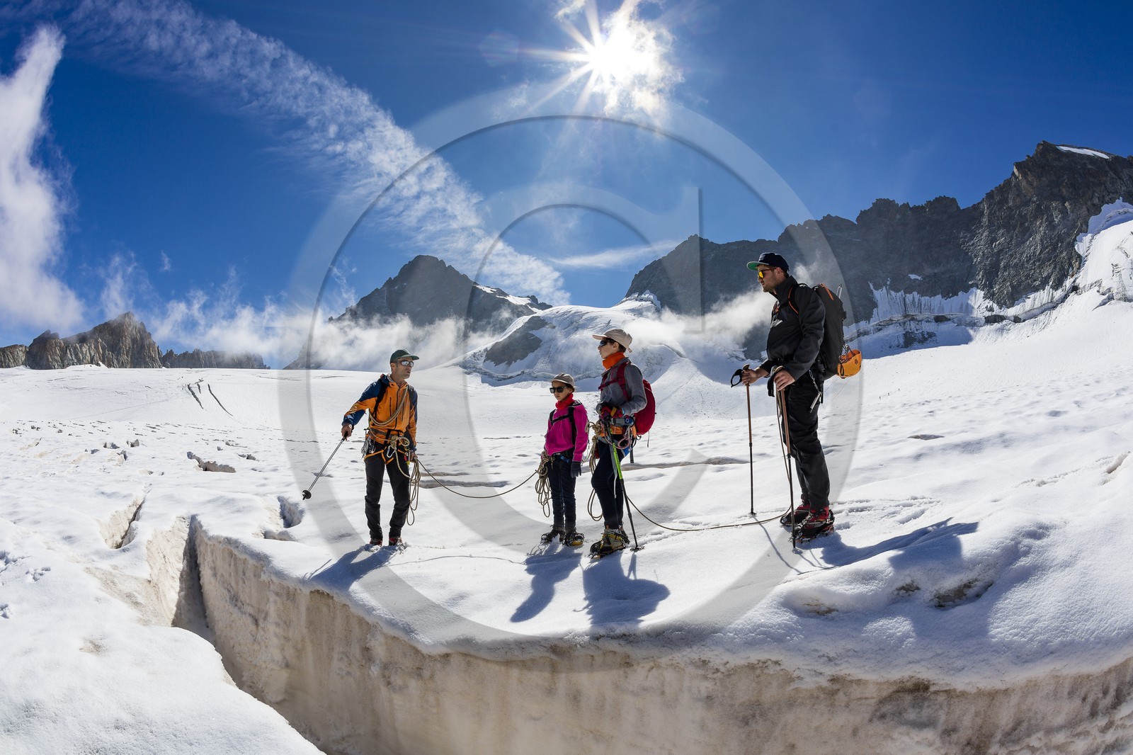 Découverte des glaciers avec Christophe Dureau, guide de haute montagne
