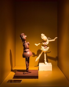 Exposition Influences, Petite histoire de l'art en chocolat par Luc Eyriey