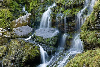 Réserve naturelle de Sixt-Passy, Cascades du Torrent de Salles
