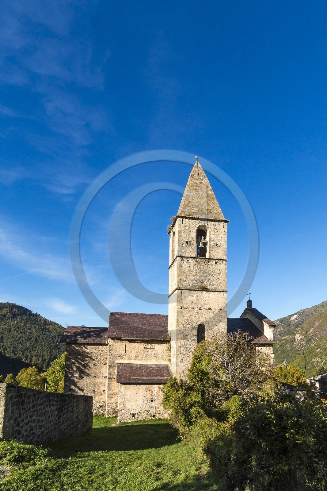 Valdeblore, La Bolline, église Saint-Jacques-le-Majeur
