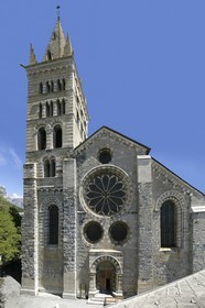 Embrun, Cathédrale Notre-Dame du Réal, façade ouest
