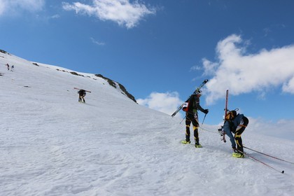 Ski Ecrins 2014, 1ère traversée des Écrins, course de ski alpinisme