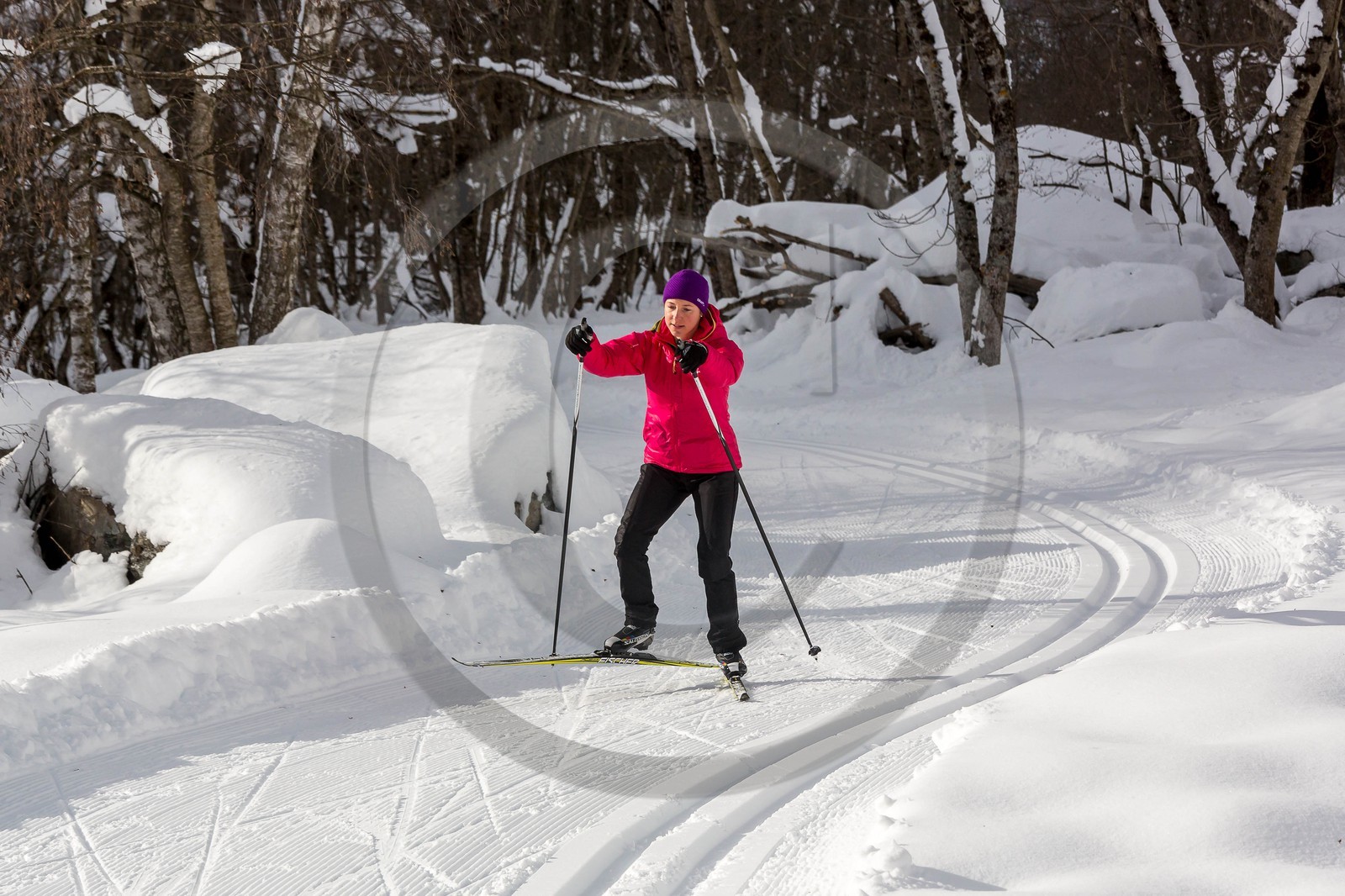 La Chapelle-en-Valgaudemar, ski nordique