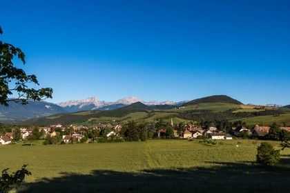 Trièves, village de Mens