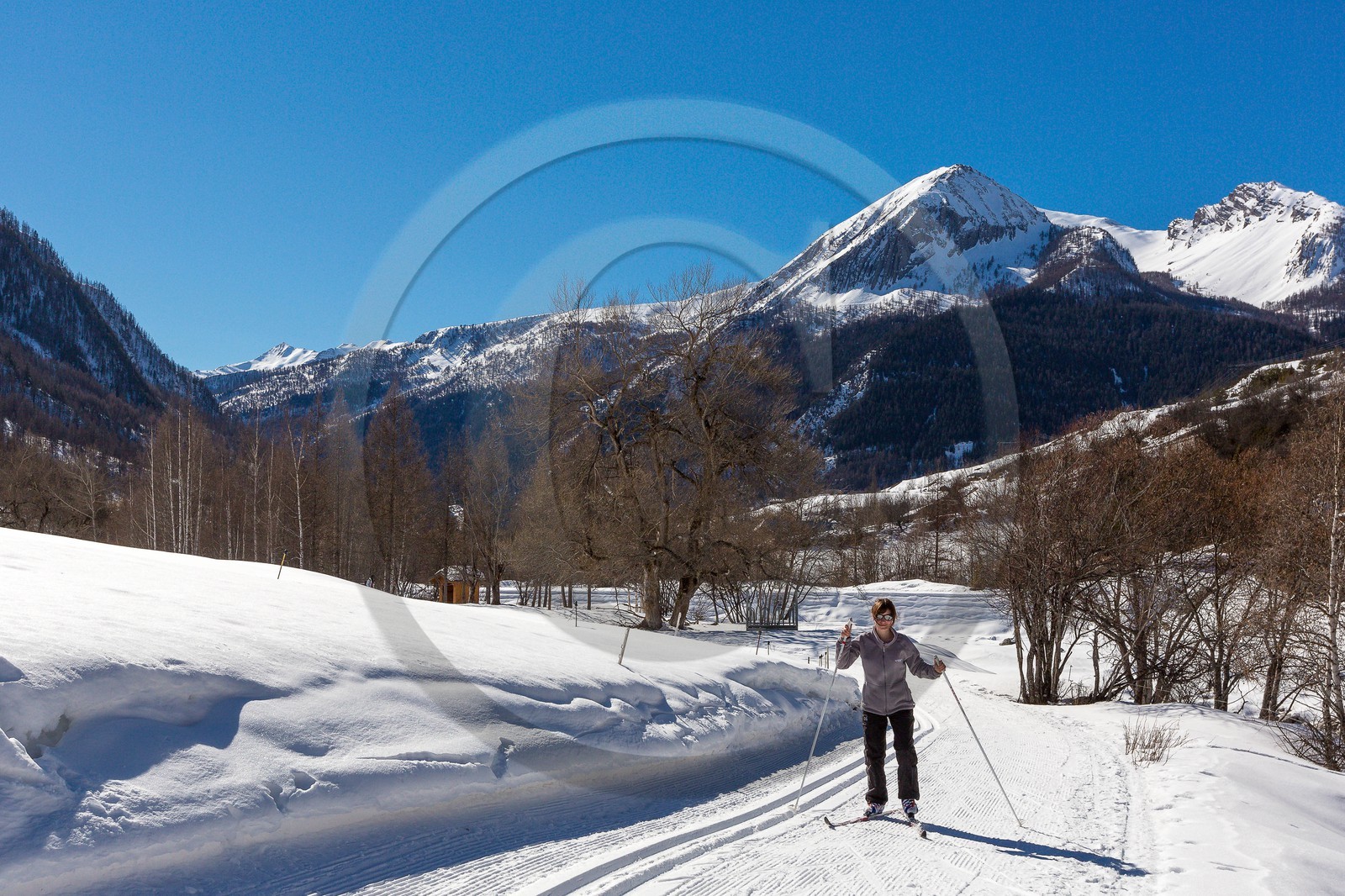Saint-Paul-sur-Ubaye, Ski nordique, ski de fond