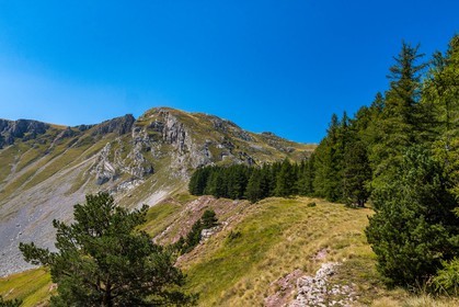 Les Monges, Coste Belle et les Monges 2115 m