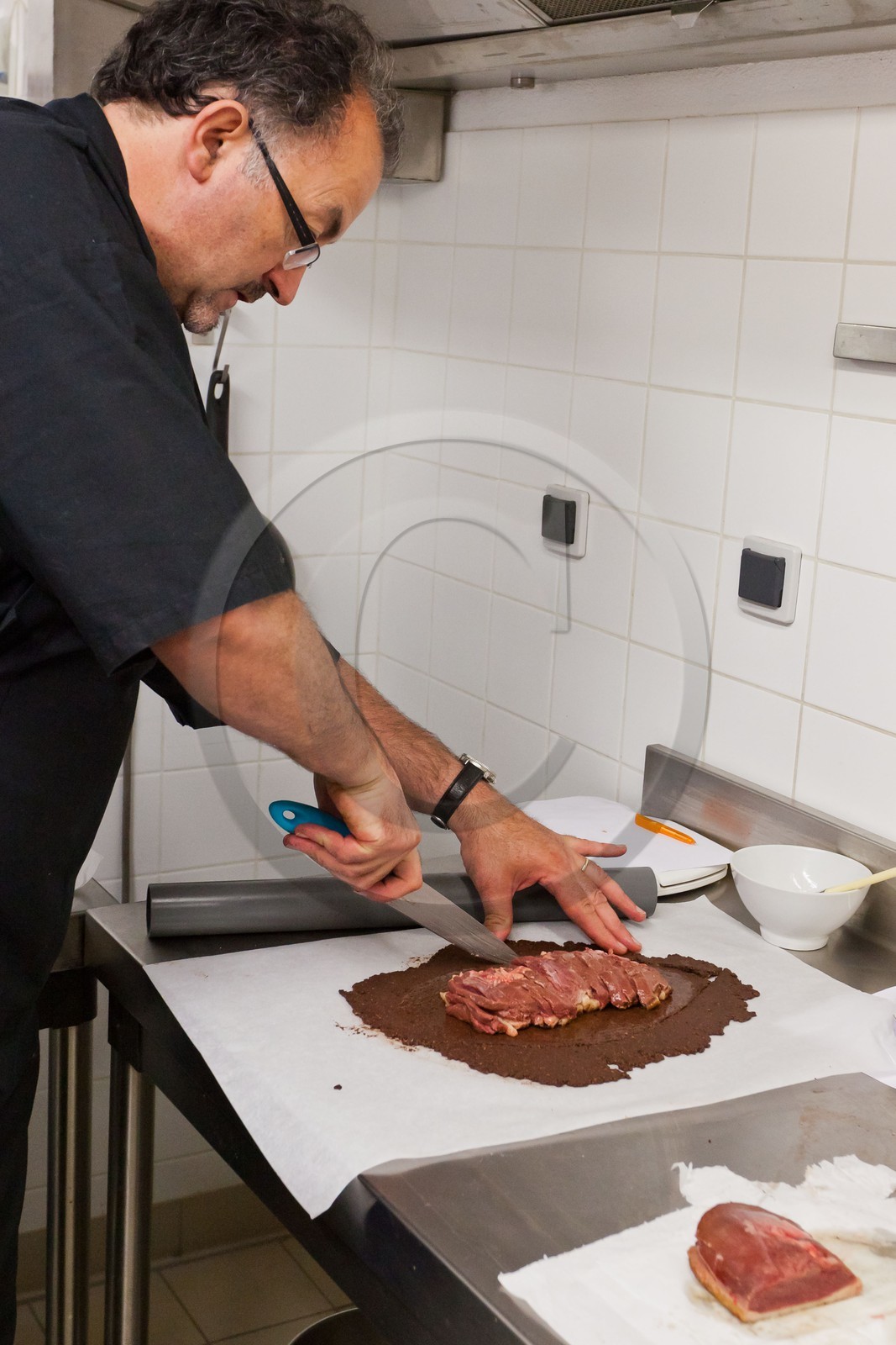 Château de Picomtal, stage de cuisine avec Luc Eyriey Maître chocolatier
