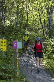 Randonnée pédestre sur le GR54