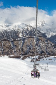 La Condamine-Châtelard, station de ski Saint-Anne La Condamine, ski famille