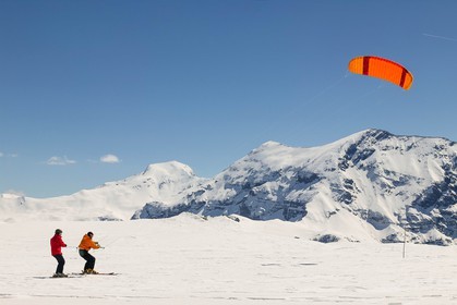 initiation au Snowkite