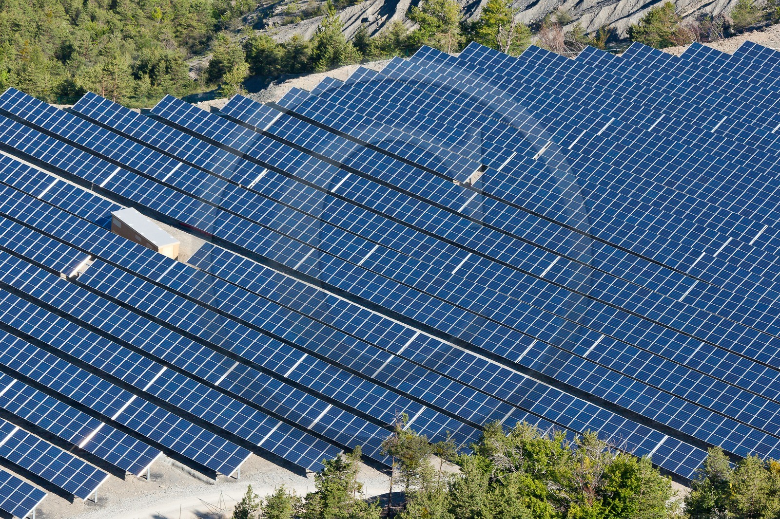 La plus grande centrale solaire photovoltaïque de France