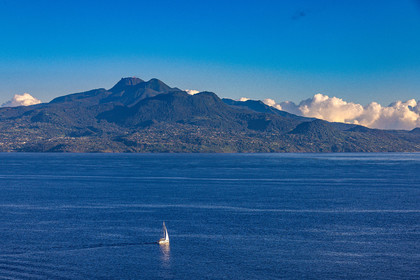 Navigation à voile en  Guadeloupe