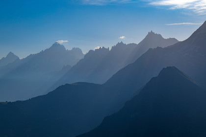 Massif du Mont-Blanc, les aiguilles de Chamonix