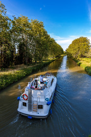 Canal du Midi, inscrit au Patrimoine mondial de l'UNESCO