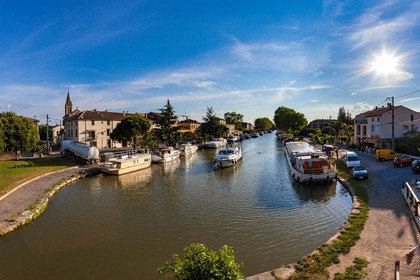 Canal du Midi, inscrit au Patrimoine mondial de l'UNESCO
