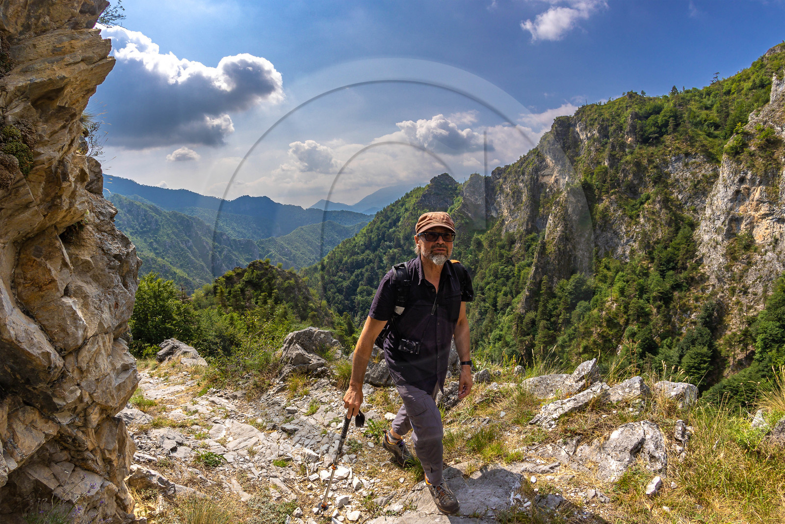 Camoglieres, sentier des cyclamens