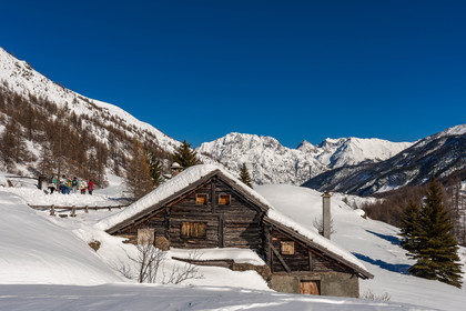 Vallée de la Clarée, Chalets de la Basse-Sausse