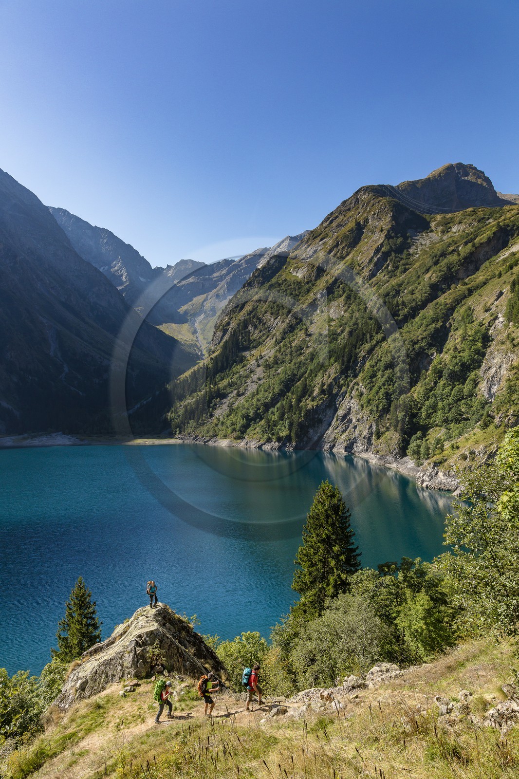 Randonnée pédestre sur le GR54