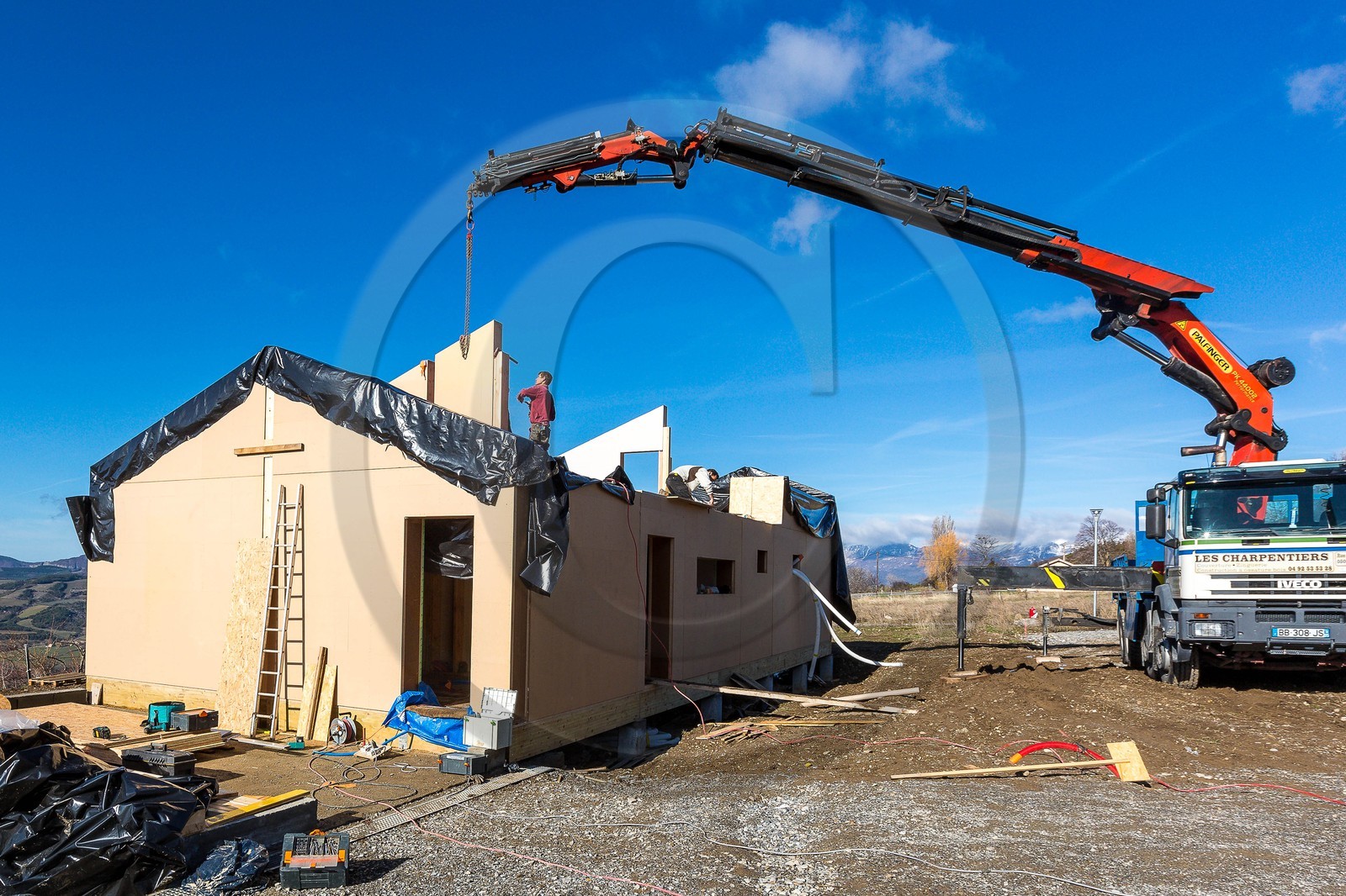 Constructeur de maison en paille