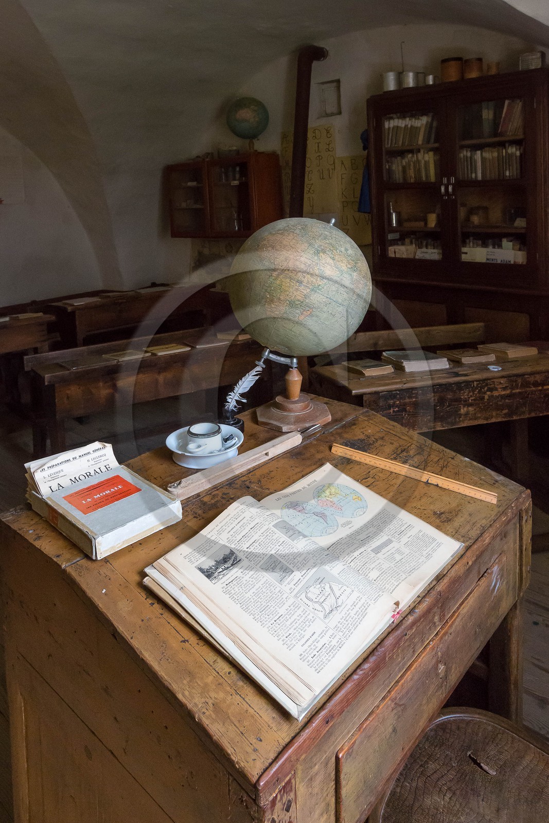 Le musée de l'école et l'instruction publique en montagne du village de Pontis