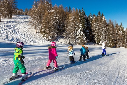 Praloup, ski de piste enfants