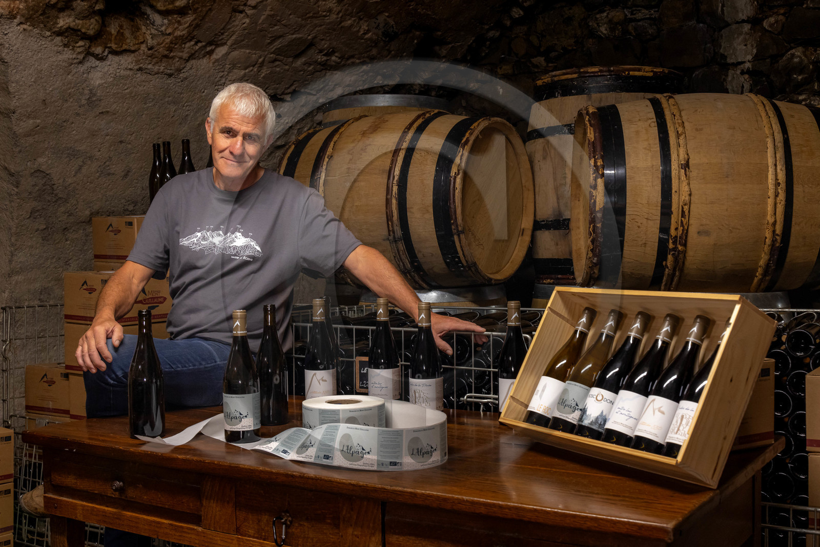 Domaine du Mont Guillaume, Emmanuel Berteloot vigneron