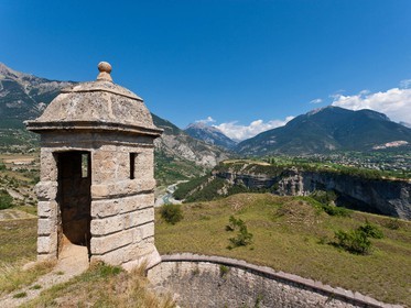 Mont-Dauphin, fortifications Vauban, échauguette
