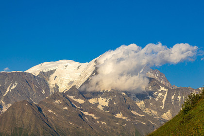 Saint-Gervais-les-Bains, Le Mont-Blanc du Chalet-Refuge du Mont-Joly