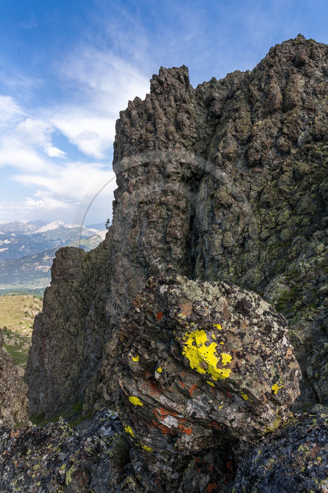 Montgenèvre, Le Chenaillet, ophiolites